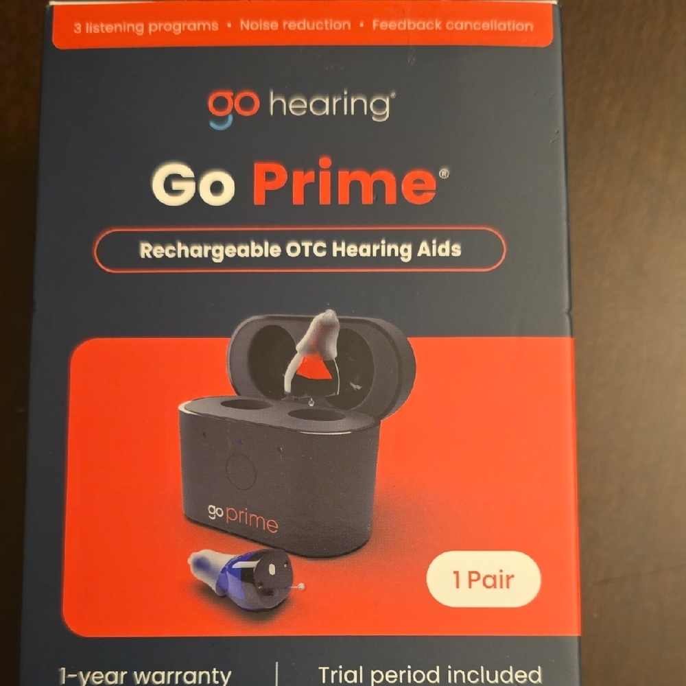 Go Hearing Go Prime Rechargeable Hearing Aids